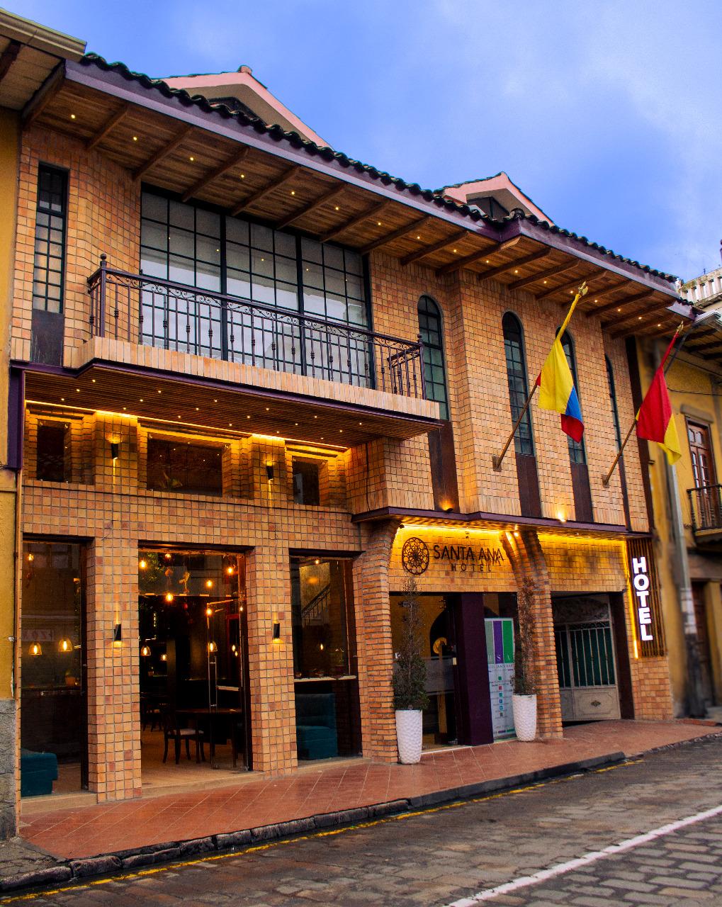Hotel Y Spa Santa Ana Cuenca Bagian luar foto